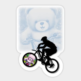 Bike Riding Sticker